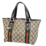 Pre-owned Canvas gucci-tasker