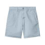 Afslappet pasform bomuld linned shorts