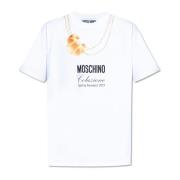 T-shirt med print