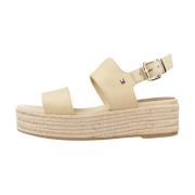 Mid Wedge Flade Sandaler