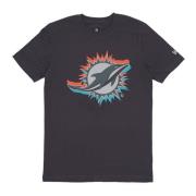 Miami Dolphins Fodbold Tee Grafite