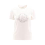 Bomuld T-shirt med Frontlogo