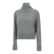 Kashmir Turtleneck Sweater med Pailletter