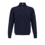 Midnight Blue Uld Kashmir Sweater