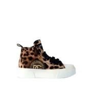 Leopard High Top Sneakers Kvinder