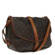 Pre-owned Canvas louis-vuitton-tasker