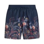 Blomstret Print Swim Boxer