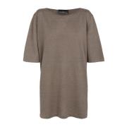 Lian, linned strik t-shirt