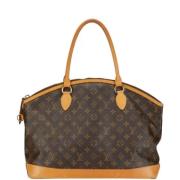 Pre-owned Canvas louis-vuitton-tasker