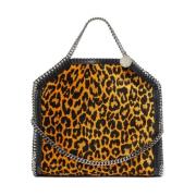 Leopard 3Chain Tote Bag Brun