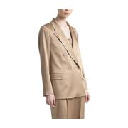 Cady enver satin dobbeltradet blazer