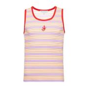 Stribet Tank Top Pink Multifarvet