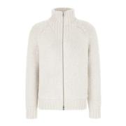 Lys Beige Dun Puffer Frakke