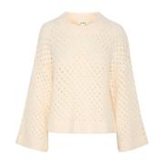 Mesh Pullover Sweater Whisper Style