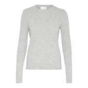 Basis Rund Hals Pullover Sweater