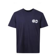 T-shirt i bomuldsjersey med trykt logo