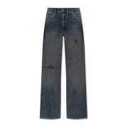 Jeans med vintage-effekt