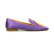 Satin Loafer med Tassels