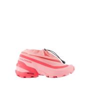 Pink Lave Sneakers - Syntetisk Materiale