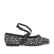 Brun Leopard Print Ballerina Elegant Stil