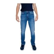 Blå Bomuld Bland Jeans Kollektion