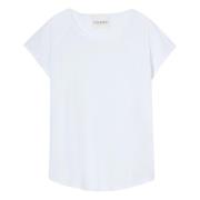 Raglan T-shirt i hvid