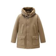 Beige Arctic Parka Frakke