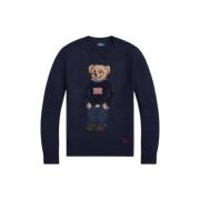 Jacquard Polo Bear Sweater