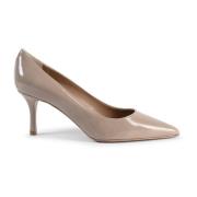 Elegant Patent Læder Pumps Italiensk Håndværk