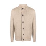 Cashmere Højhalset Cardigan