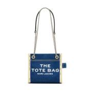 Indigo Blue Denim Tote Taske