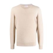 Herre Rund Hals Strik Pullover