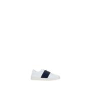 Slip-On Læder Sneakers med Rockstud Detaljer