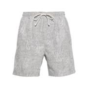 Bandana Print Badeshorts