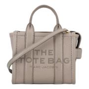 Luksus Grained Leather Mini Tote Taske