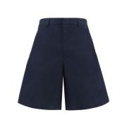 Bomuld Bermuda Shorts med Regular Fit