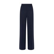 Herringbone Wool Trousers