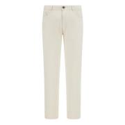 Cream Denim Jeans