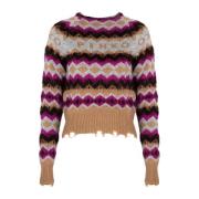 Elegant Sweater med Unikt Design