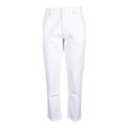 Slim Fit Jeans i Bomuldsblanding