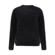 Monokrom Chenille Ribstrikket Sweater