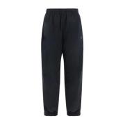 Jogger Style Sweatpants med Elastisk Talje