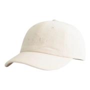 Corduroy Cap Off White