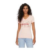 Blomstret Stretch T-shirt