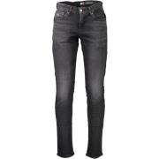 Sort Bomuld Slim Jeans & Bukser