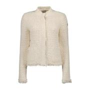 Beige Strik Cardigan Forår-Sommer Kollektion