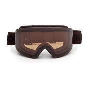 Moderne Ski Goggles med Guldlinser