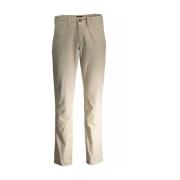 Beige Bomuld Jeans Bukser