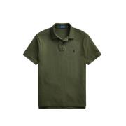 Slim Fit Piqué Bomuld Polo Skjorte