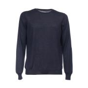 Slim Fit Uld Silke Sweater